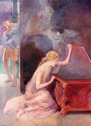 Pandora ouvrant la boîte